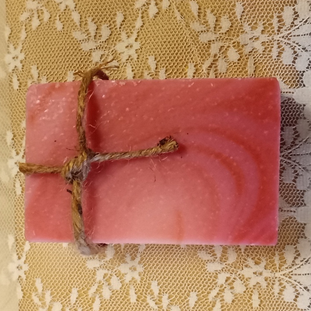 Candy Cane Cold Process Soap Bar - Picture 8 of 8